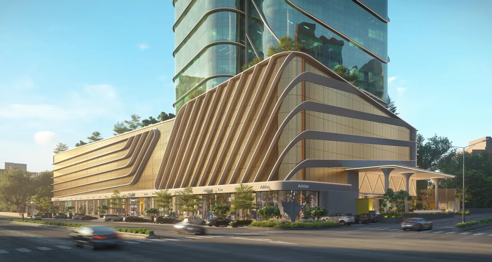 Retail spaces render